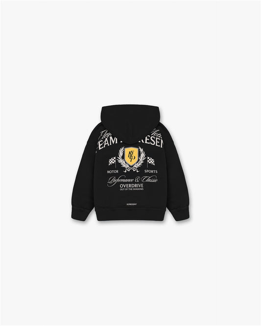 Mini Crest Hoodie - Vintage Black