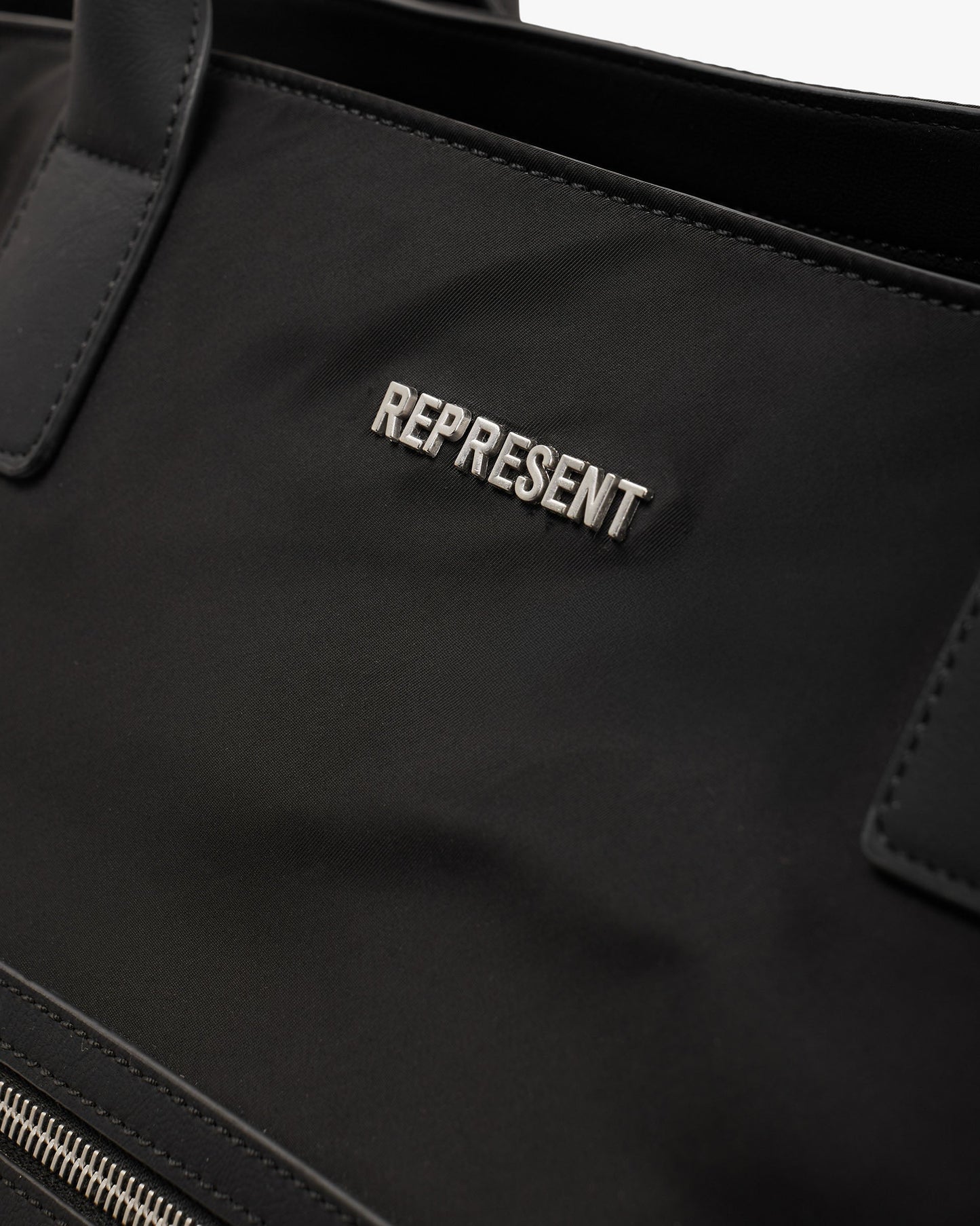 Oversized Nylon Carry Bag - Black