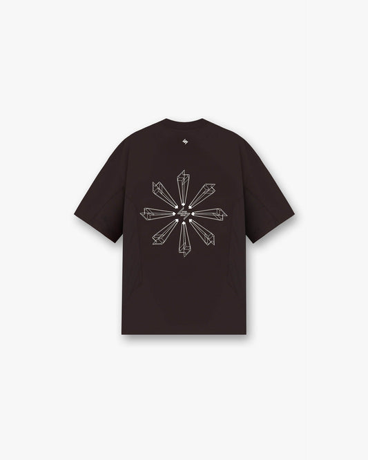 247 Uprising Oversized T-Shirt - Chocolate