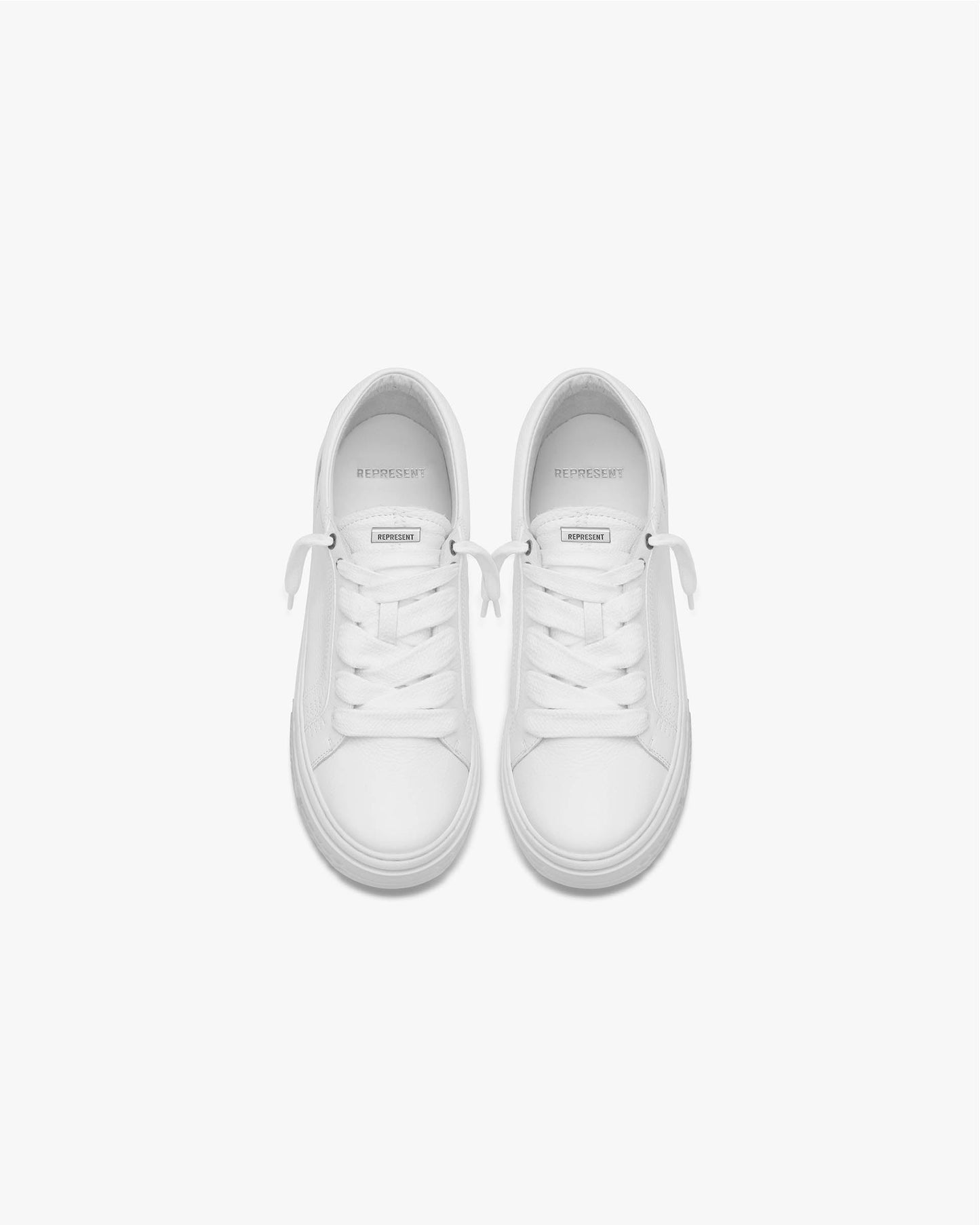 HTN Low Tumbled Leather - Flat White
