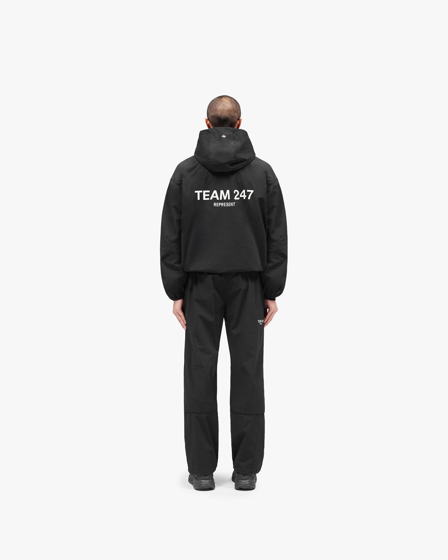 Team 247 Straight Leg Track Pant - Jet Black