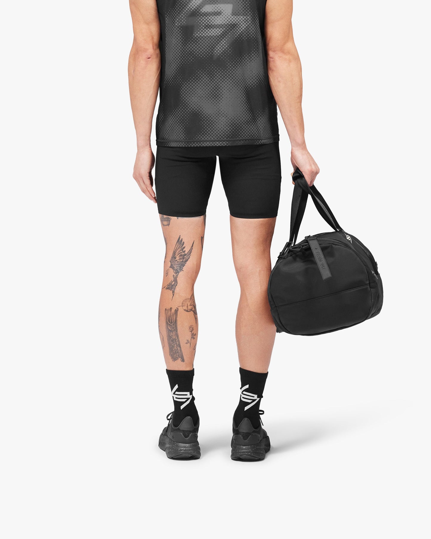 247 Duffle Gym Bag - Jet Black