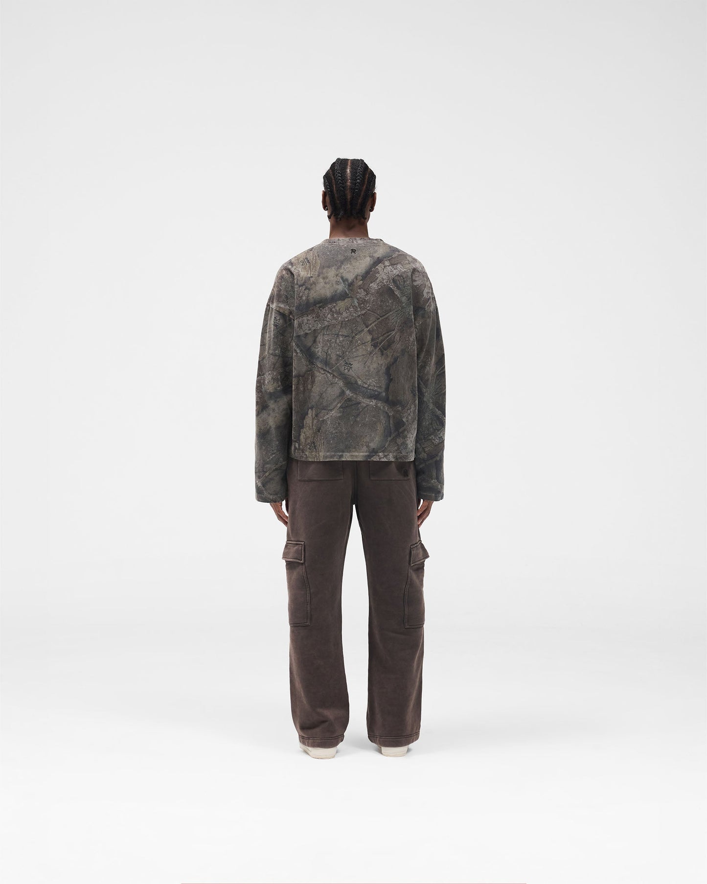 Initial Overdye Realtree® Long Sleeve T-Shirt - Overdyed Black