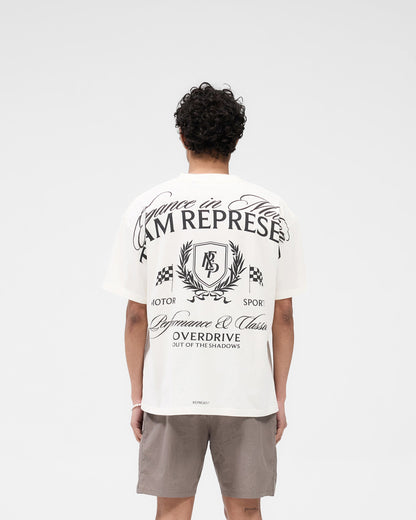 Crest T-Shirt - Flat White