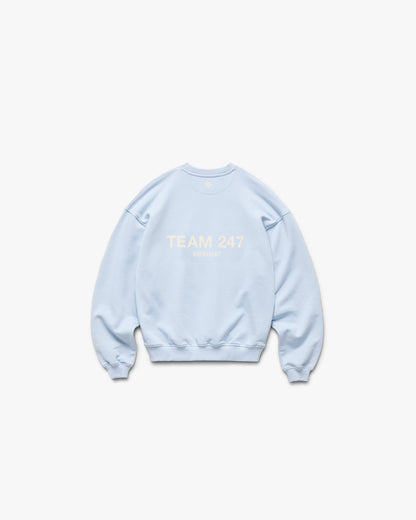 Team 247 Oversized Crew - Glacier