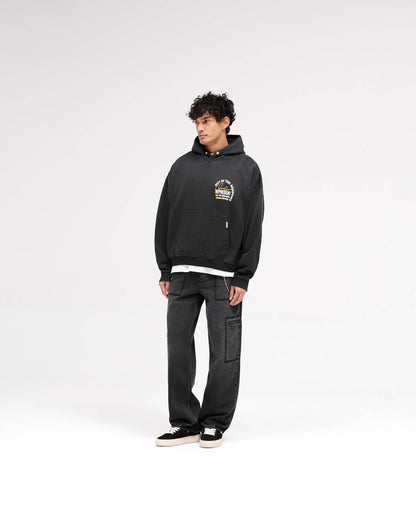 Out Of The Shadows Hoodie - Stained Black