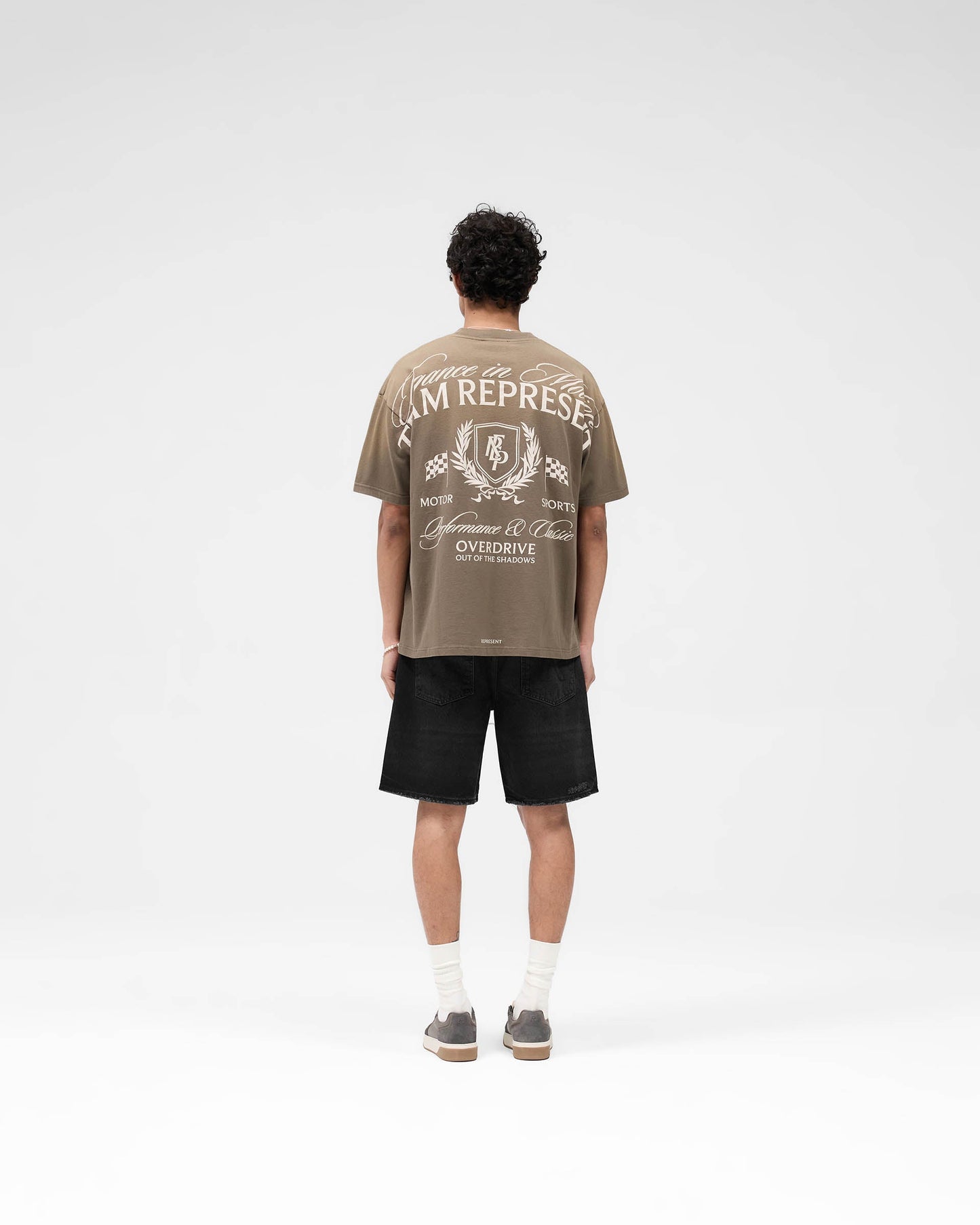 R10T Tailored Denim Shorts - Black