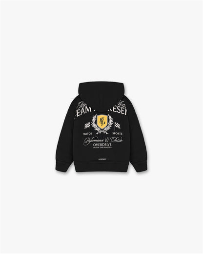 Mini Crest Hoodie - Vintage Black