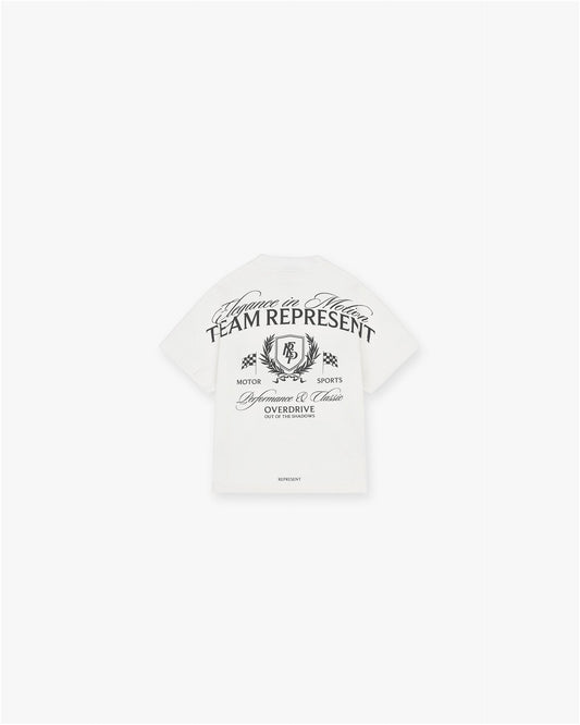 Mini Crest T-Shirt - Flat White