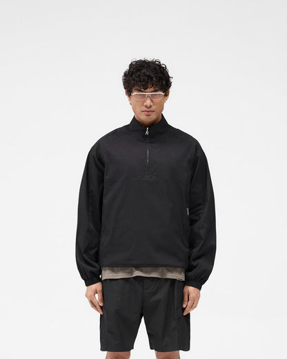 Quarter Zip Jacket - Black