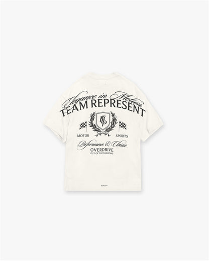 Crest T-Shirt - Flat White