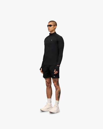 247 Run Quarter Zip - Jet Black