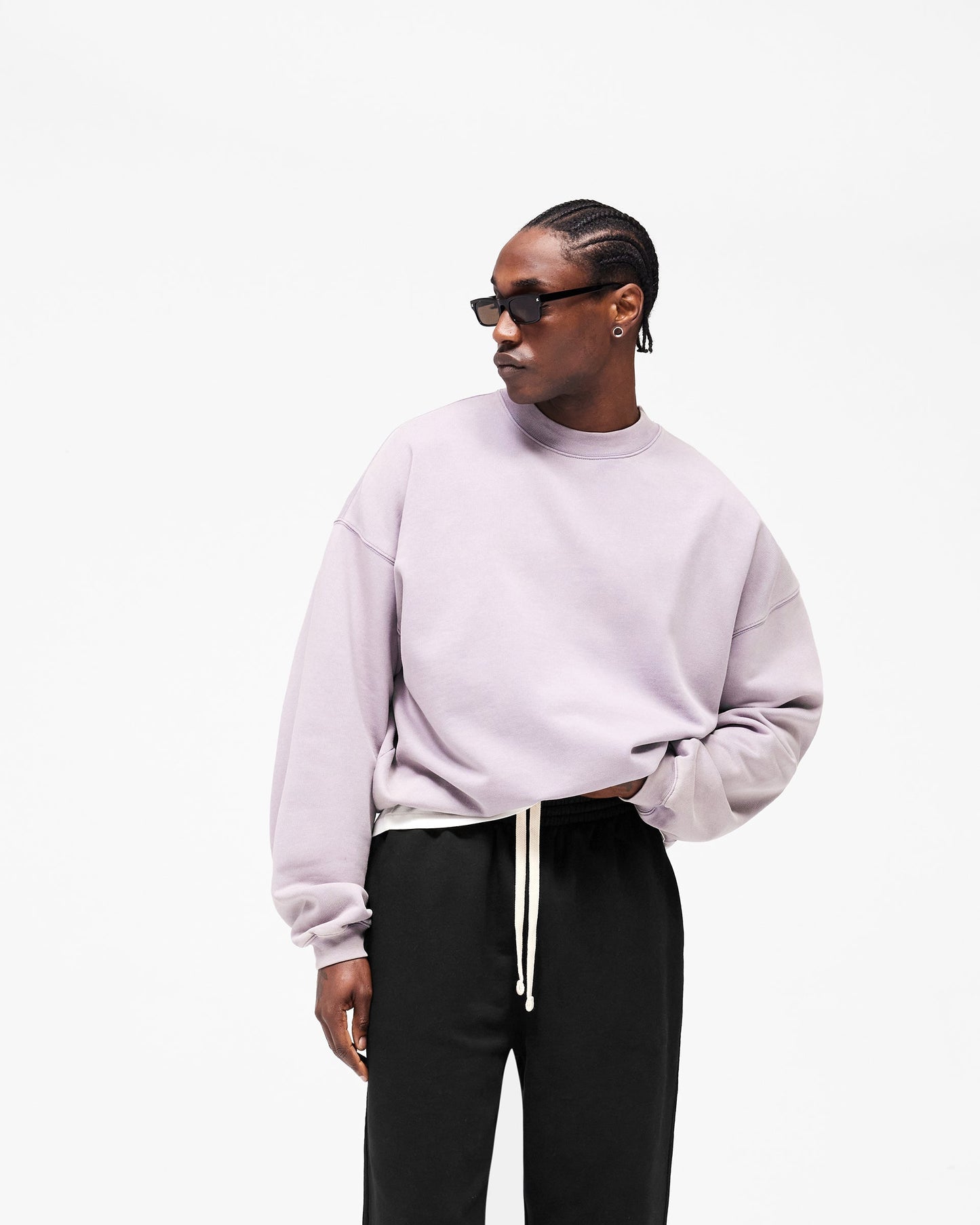Initial Oversized Sweater - Mist