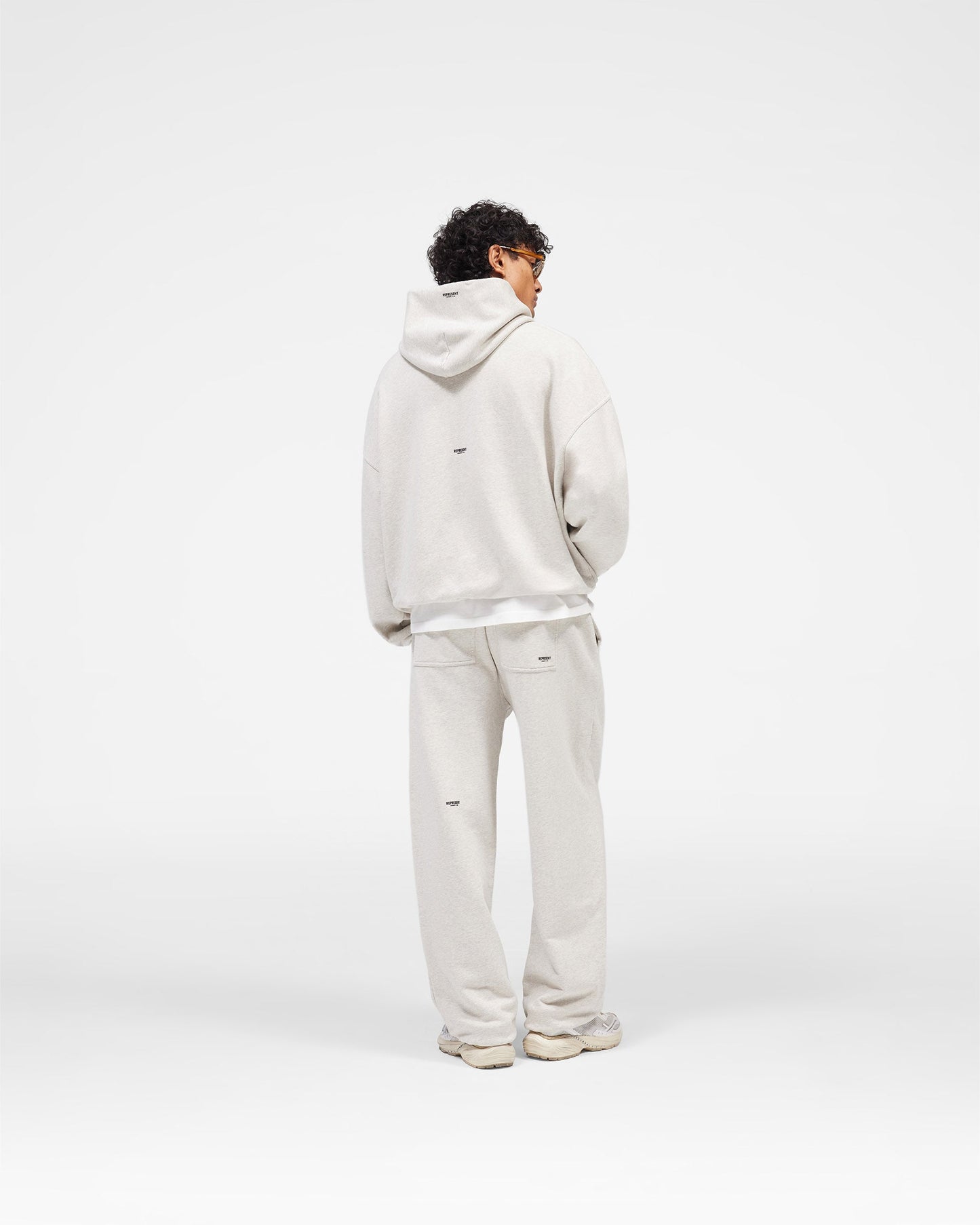 Micro Owners Club Sweatpant - Cream Marl
