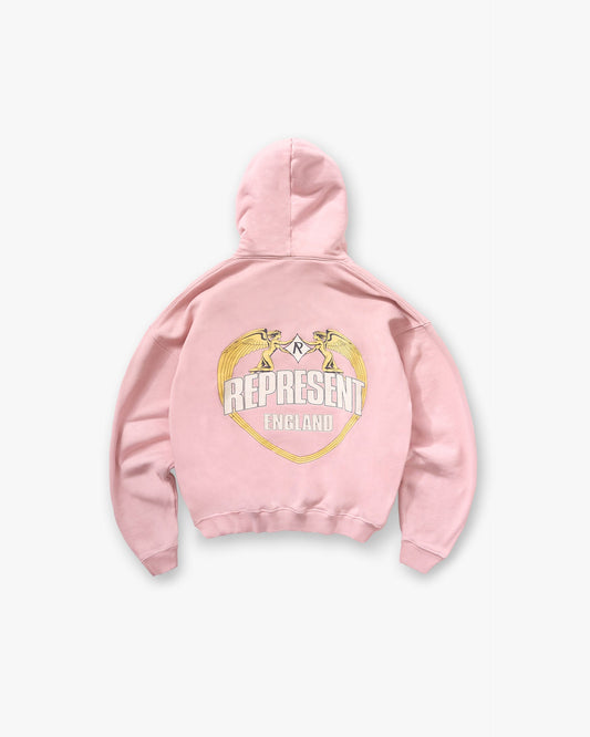 Represent Angel Border Hoodie - Quartz