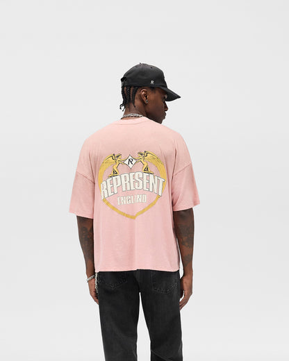 Angel Border T-Shirt - Quartz