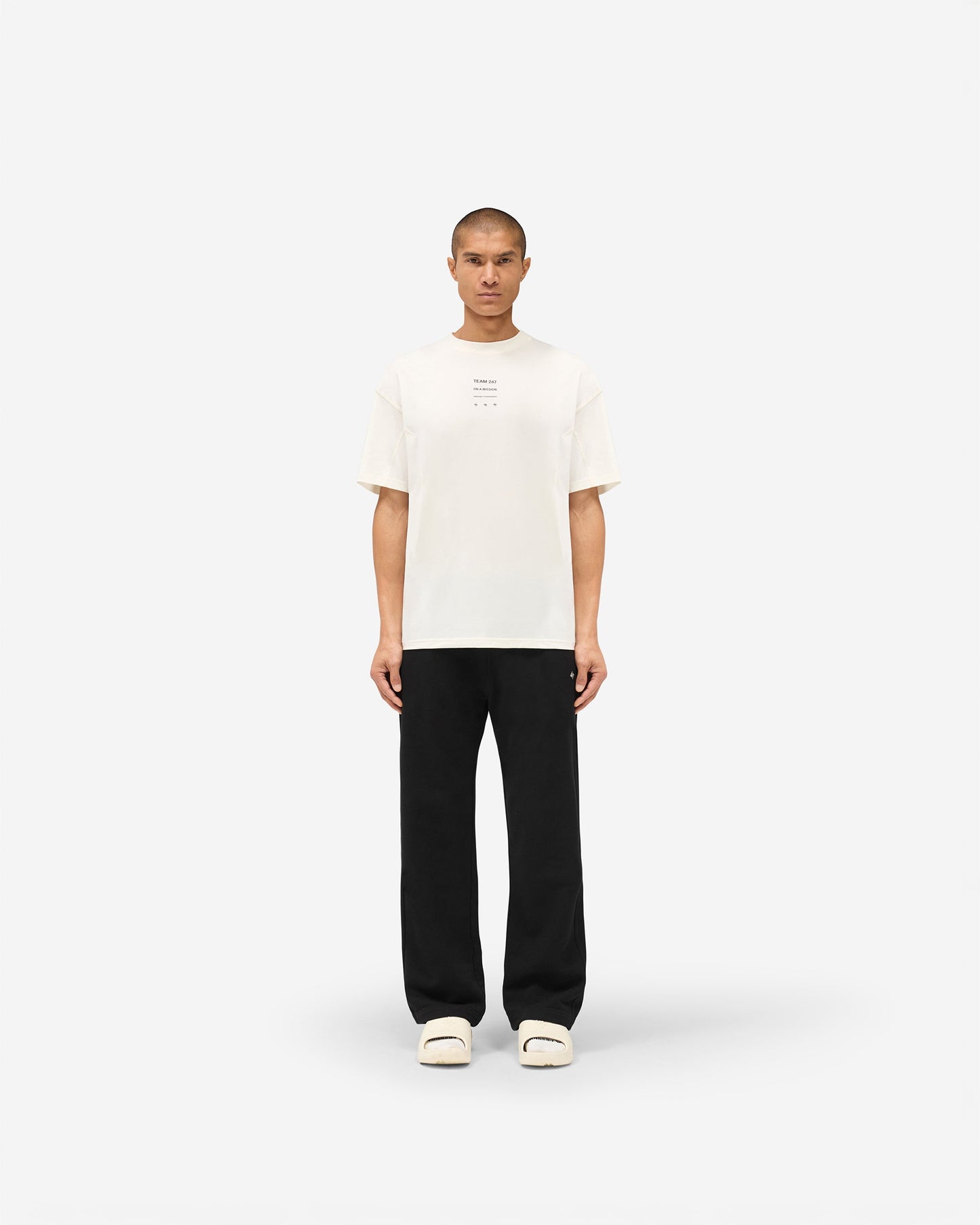 247 Straight Leg Jogger - Jet Black