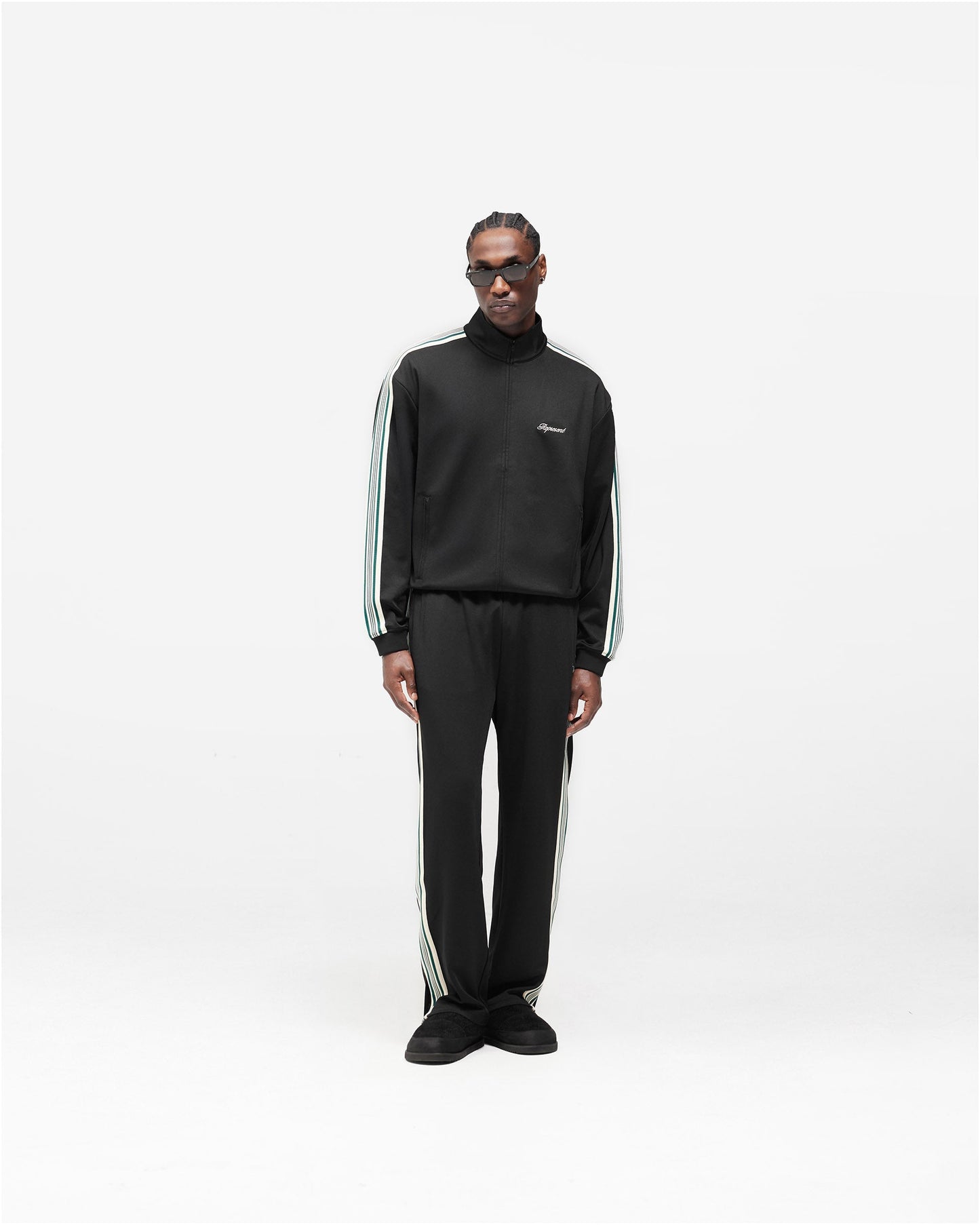 Taped Track Pant - Jet Black