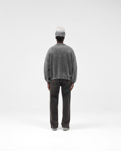 Stamped Sweater - Vintage Grey