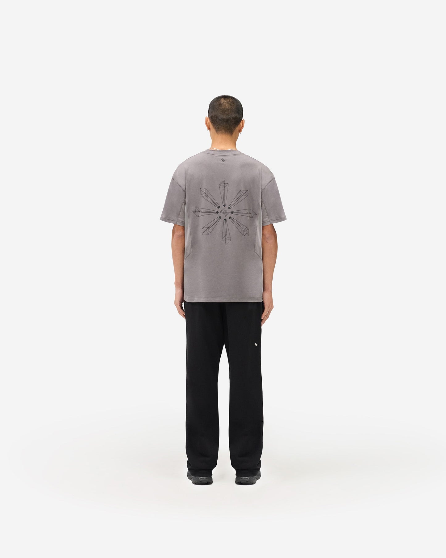 247 Uprising Oversized T-Shirt - Steel