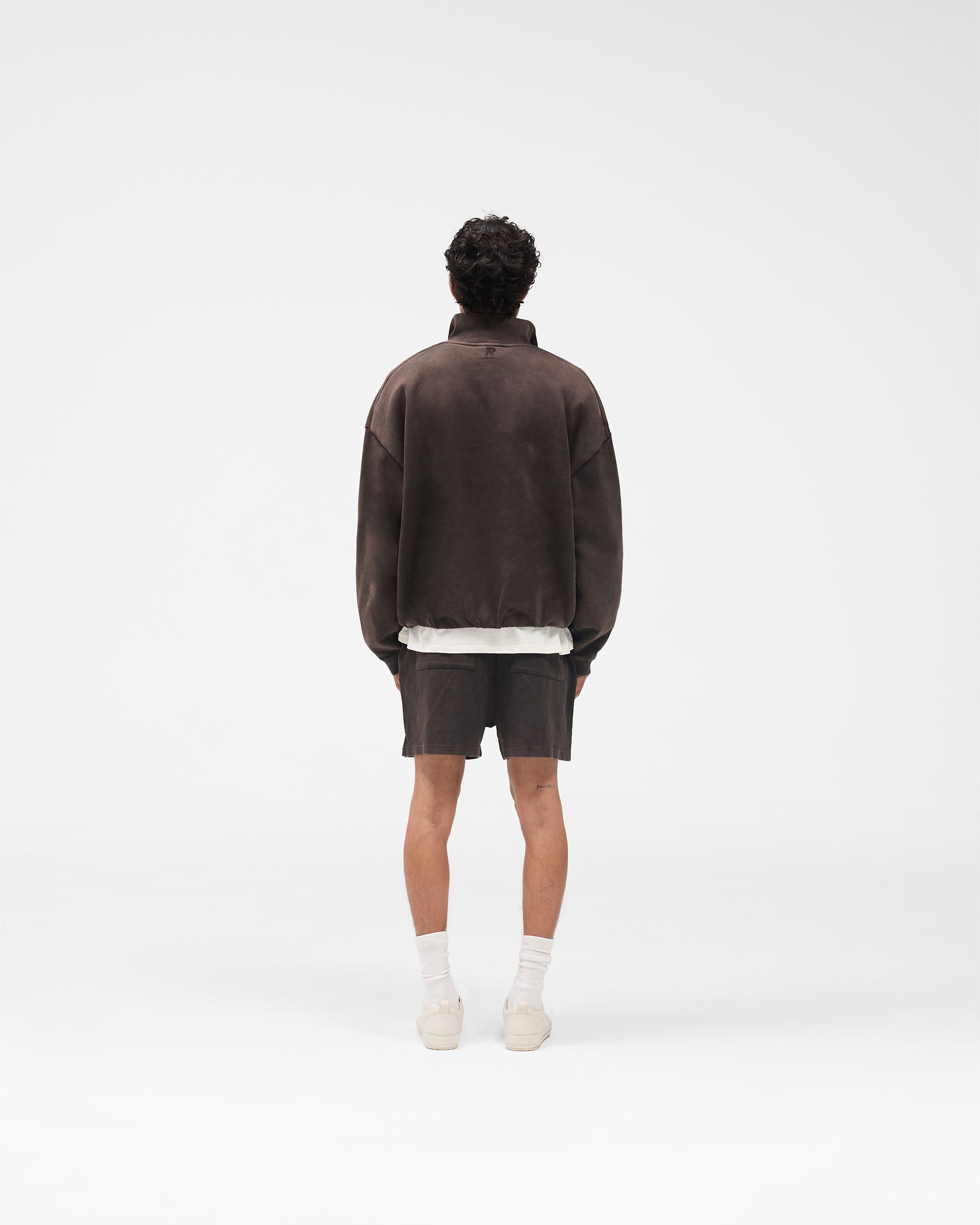 Initial Mesh Shorts - Coffee