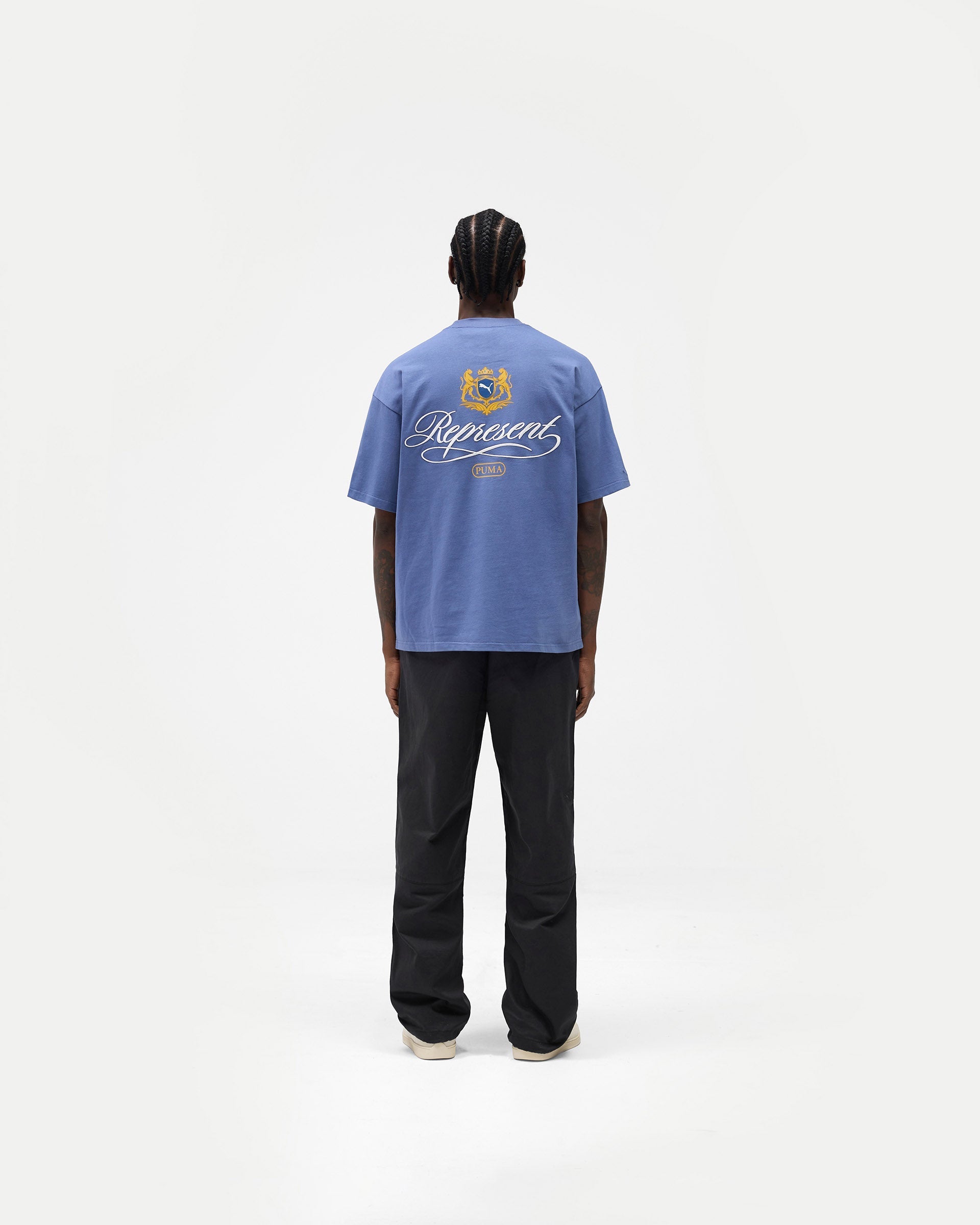 Represent X Puma Graphic T-Shirt - Blue Dusk