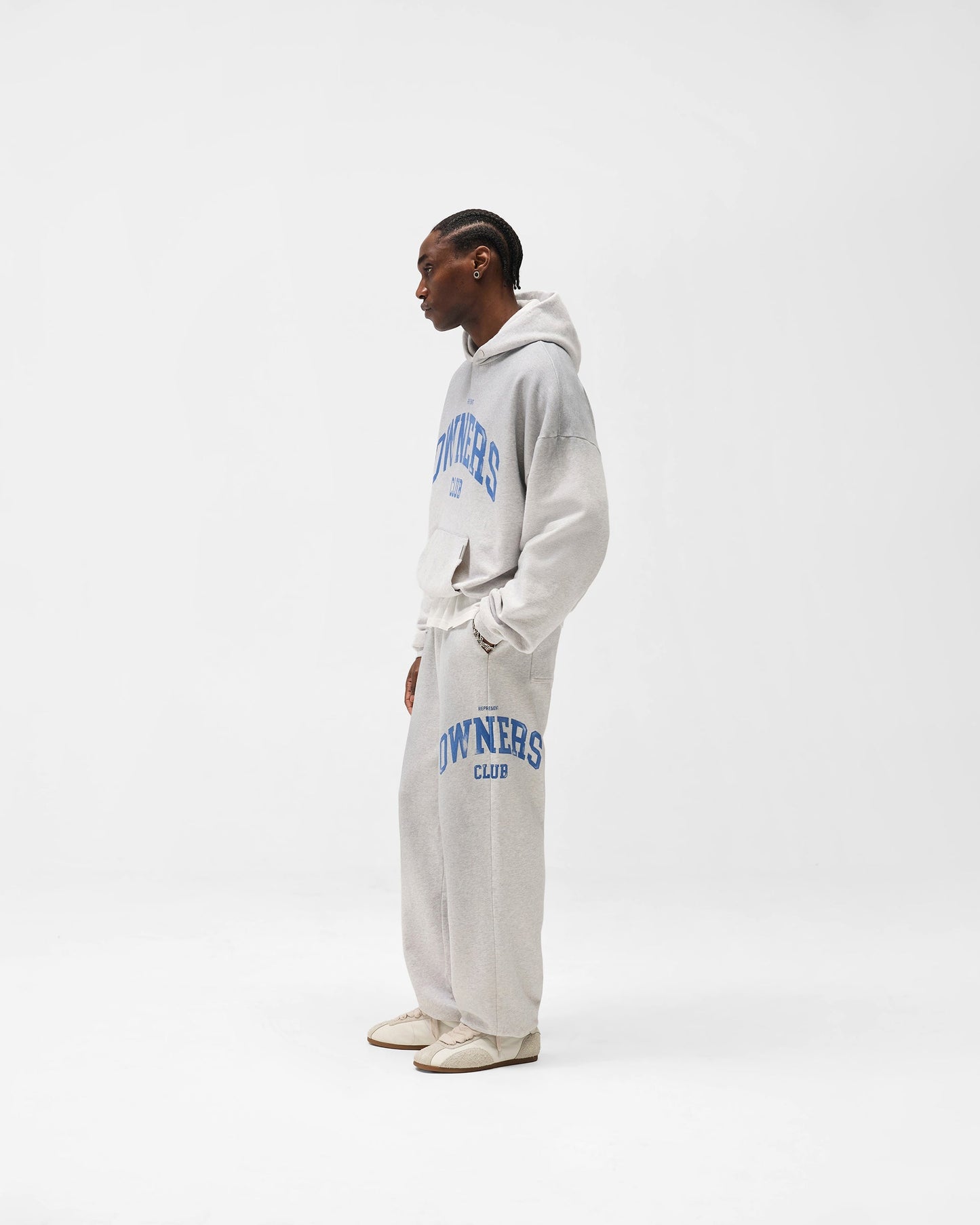 Represent Owners Club Sweatpant - Sprayed Ice Grey Marl
