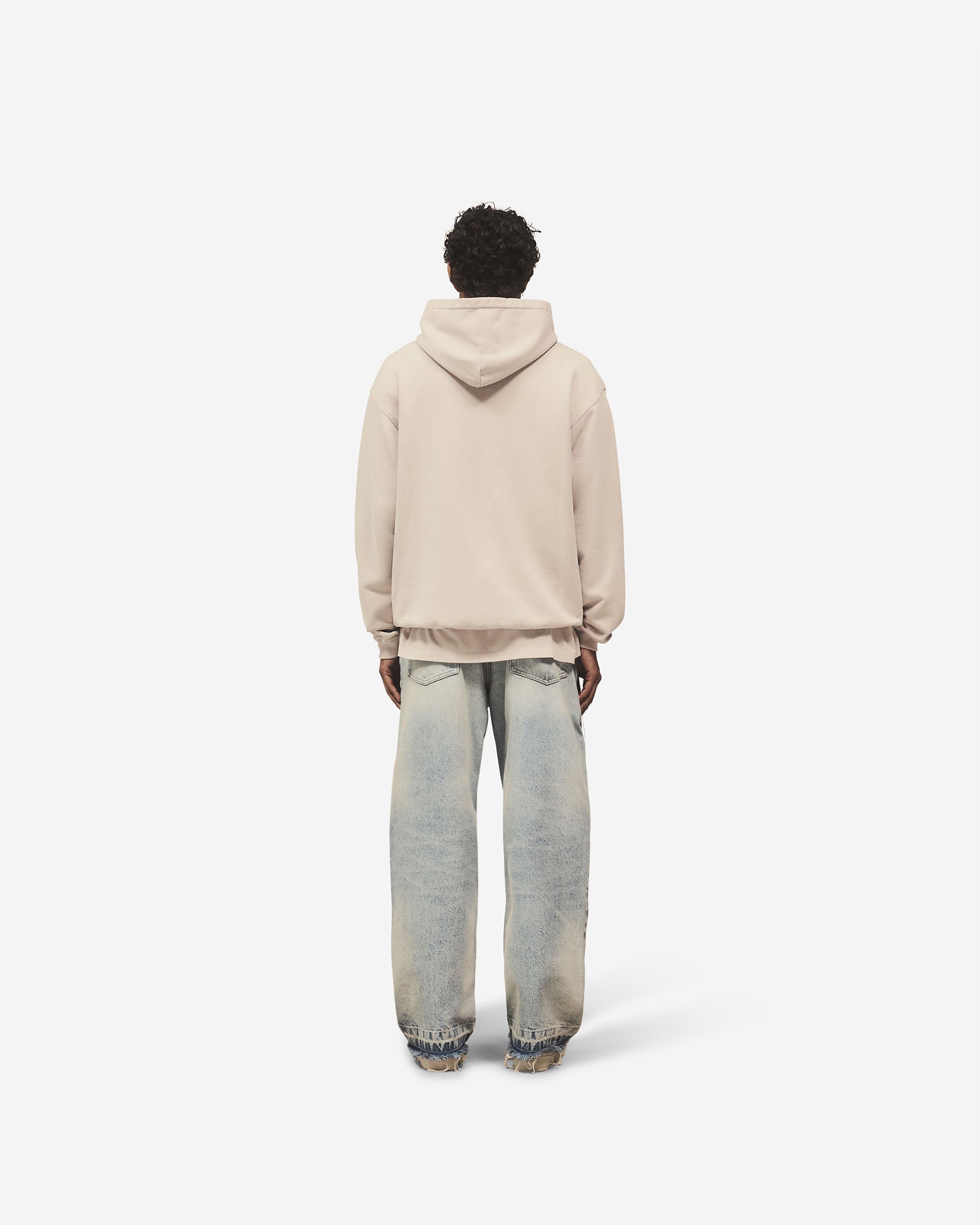 Script Logo Hoodie - Concrete