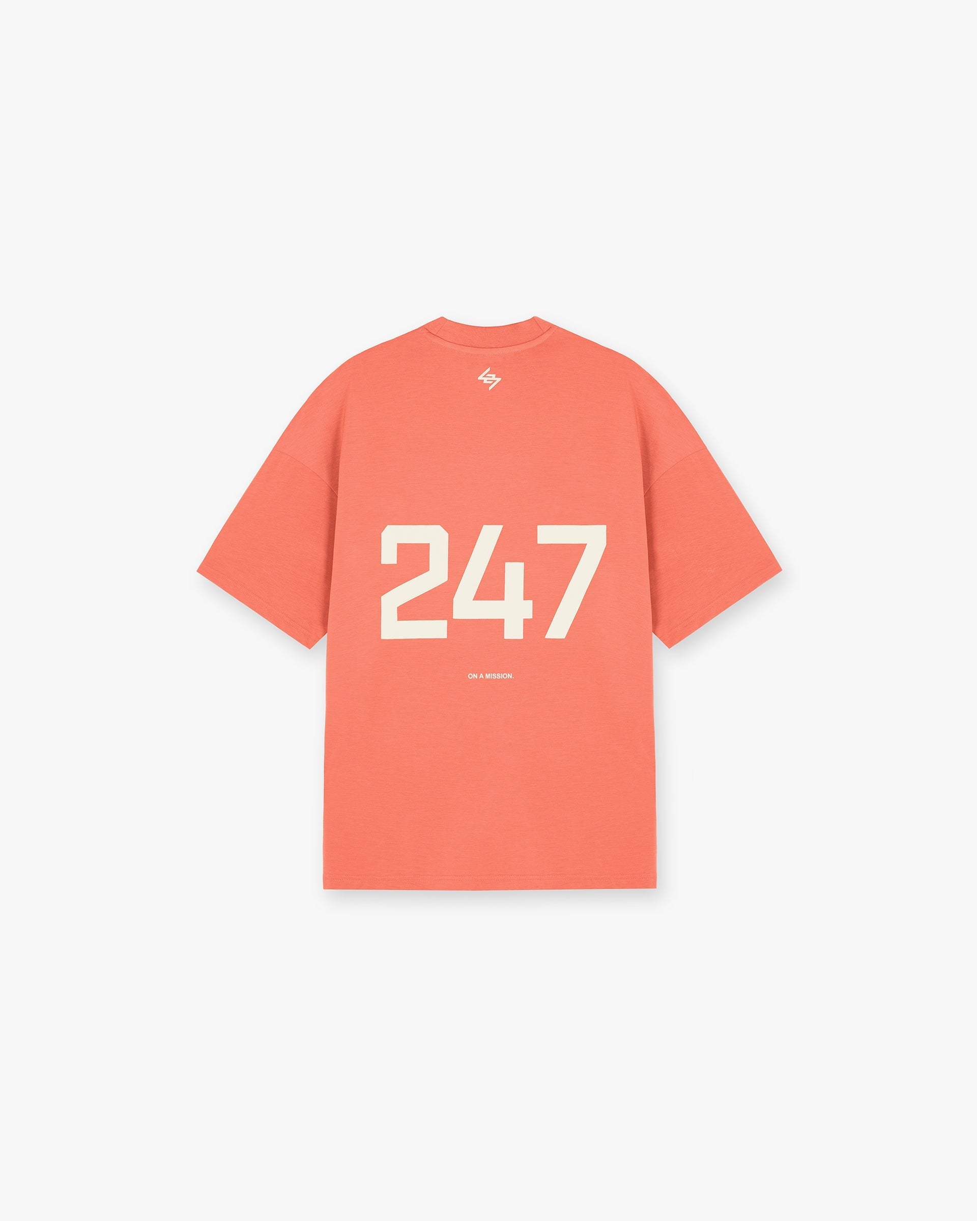 247 Oversized T-Shirt - Coral
