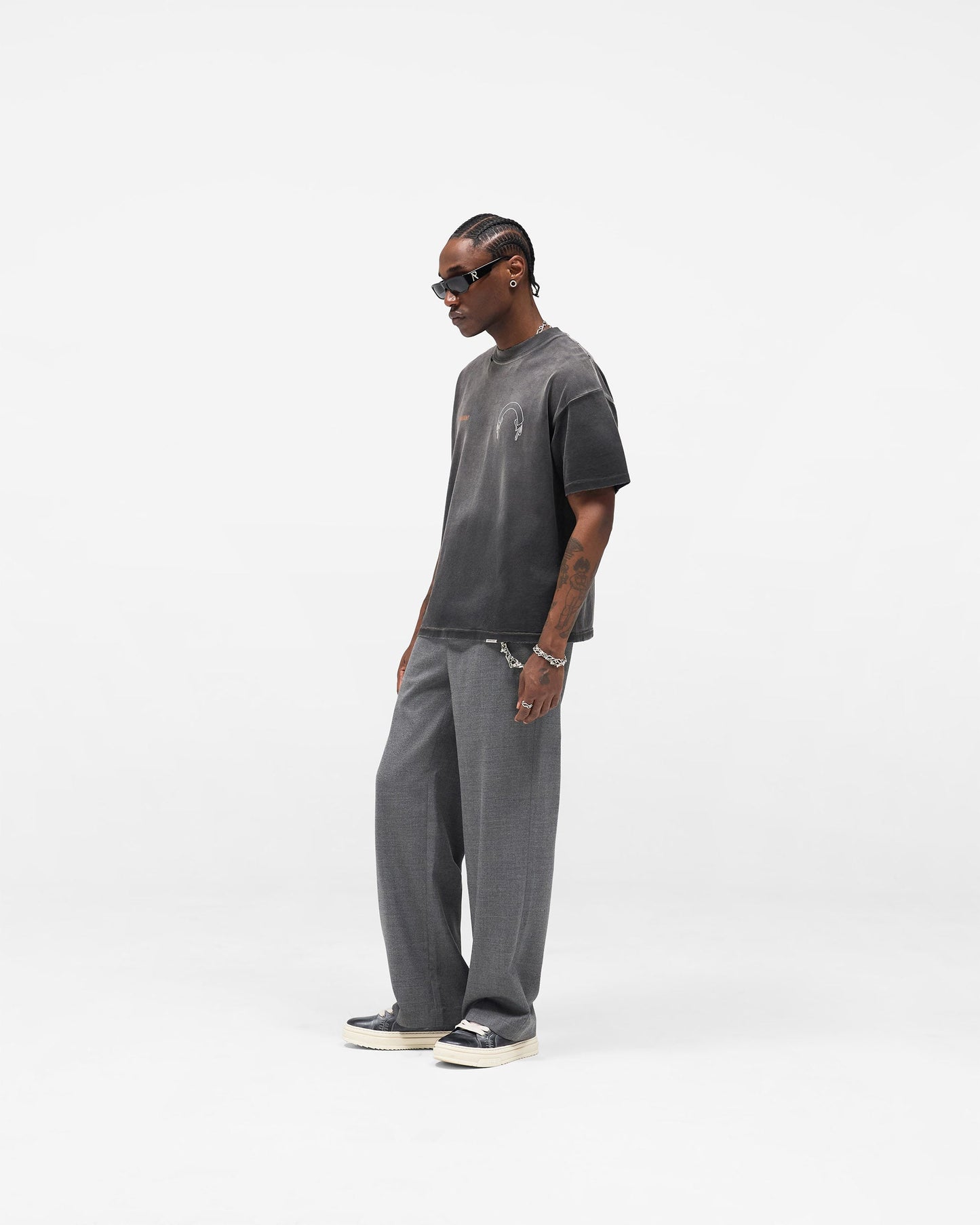 Wool Pant - Grey