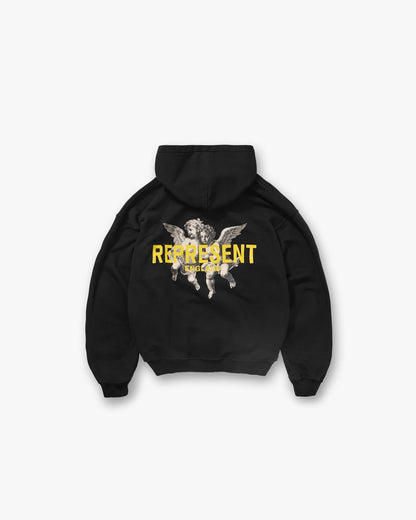 Legacy Cherubs Hoodie - Jet Black