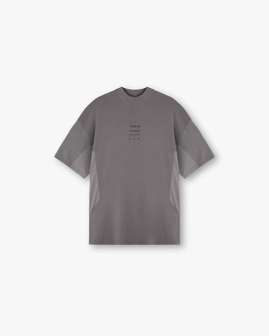 247 Uprising Oversized T-Shirt - Steel