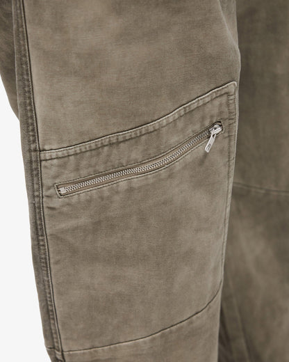 Cotton Workwear Pant - Dark Olive