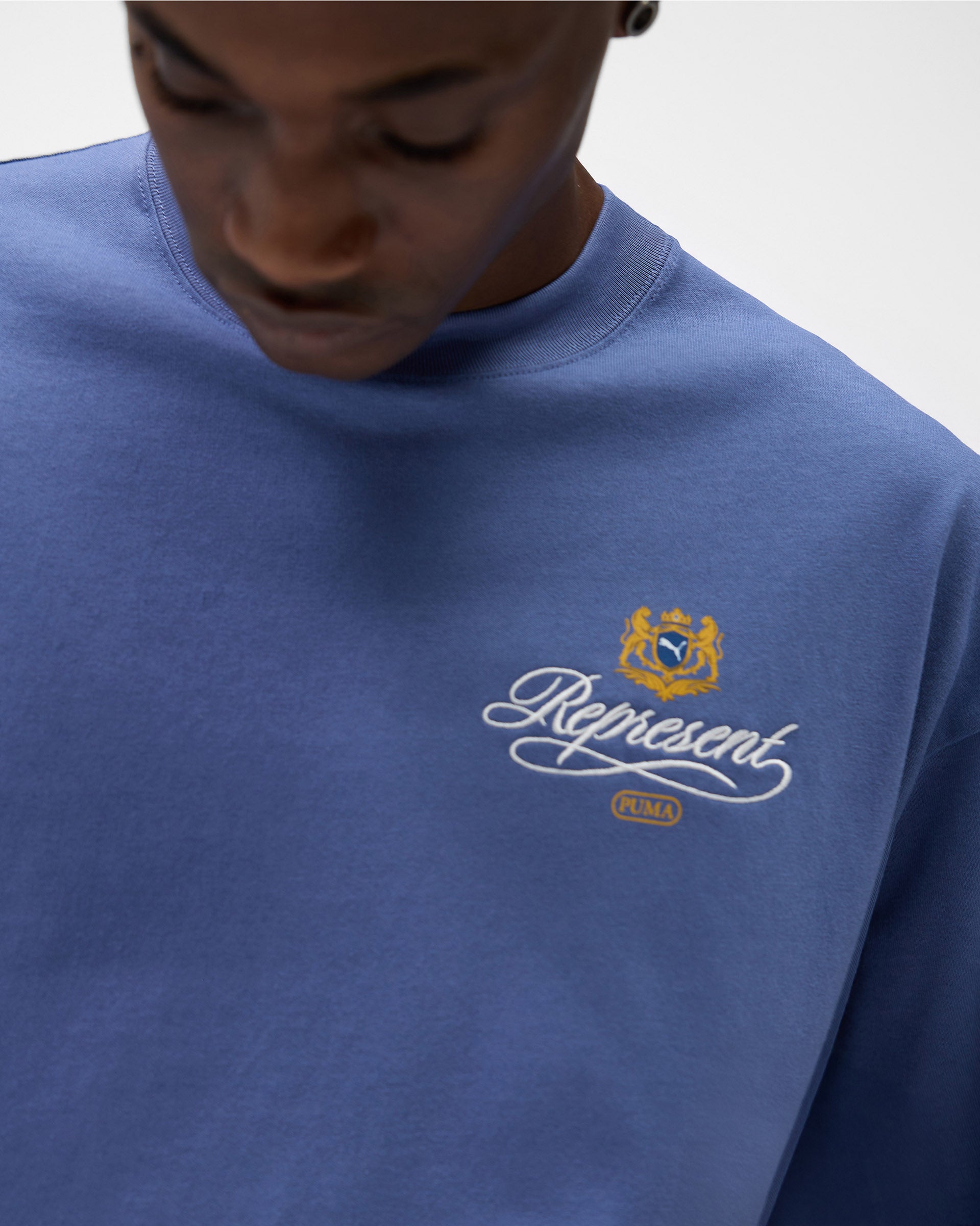 Represent X Puma Graphic T-Shirt - Blue Dusk