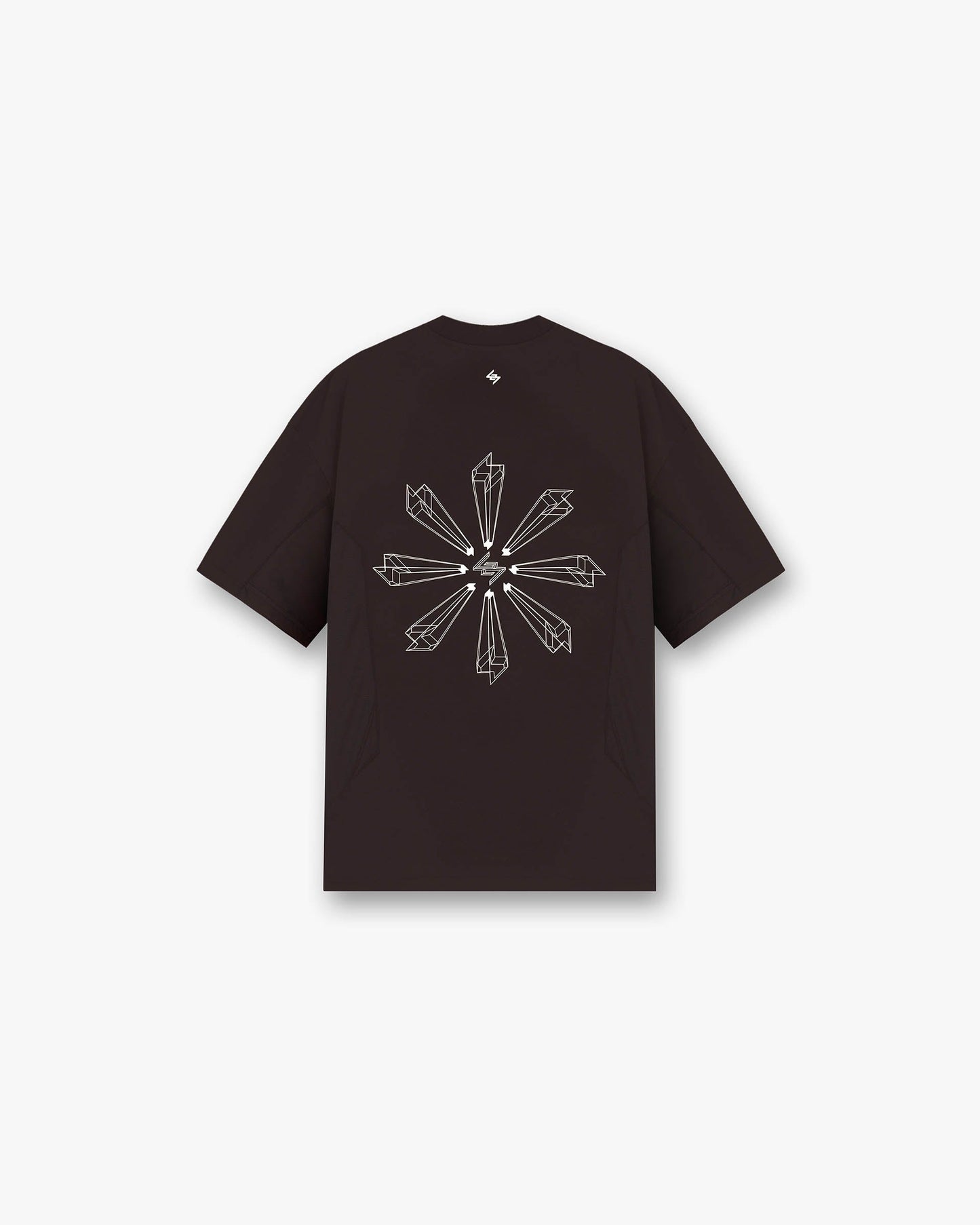 247 Uprising Oversized T-Shirt - Chocolate