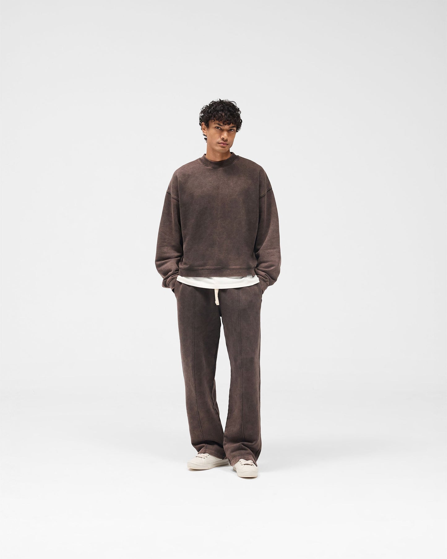 Initial Sweatpants - Coffee