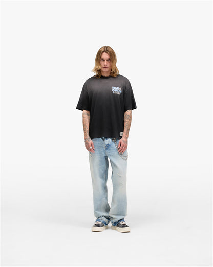 Represent X Iron Maiden Anniversary T-Shirt - Stained Black