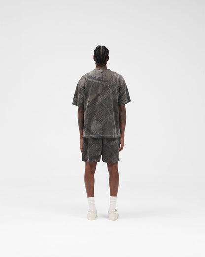 Initial Overdye Realtree® Oversized T-Shirt - Overdyed Black