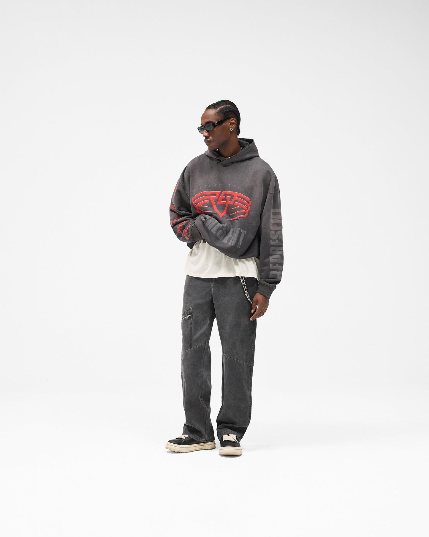 Cotton Workwear Pant - Washed Black