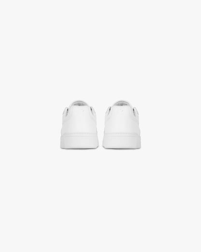 Initial Sneaker - Leather - Flat White