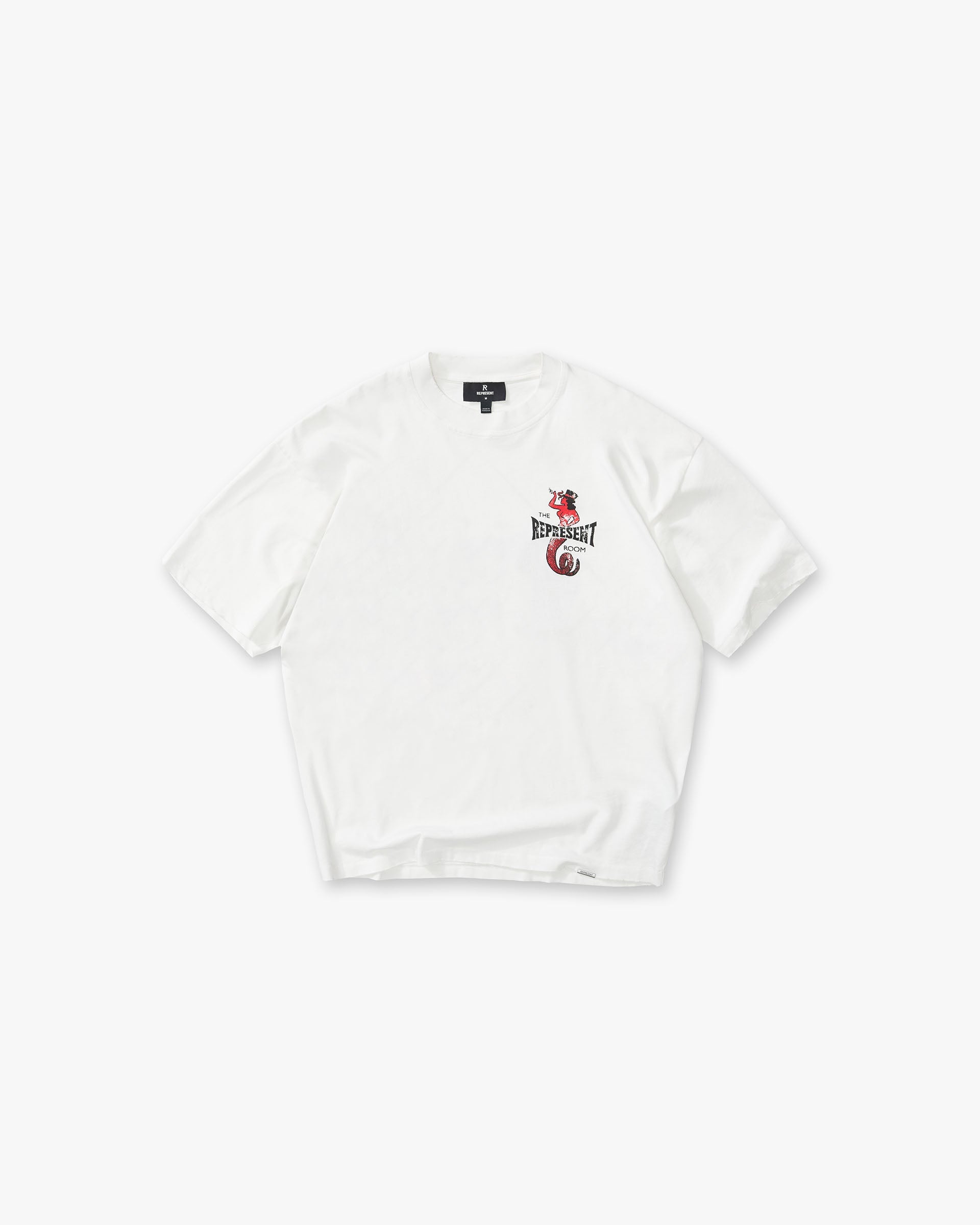 Represent x The Viper Room Dice T-Shirt - Flat White