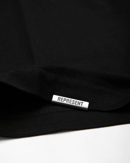 2 x Initial T-Shirt - Black