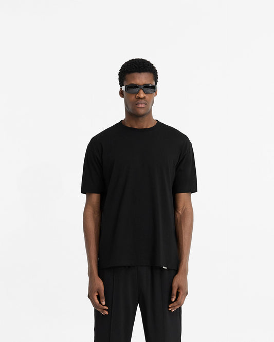 2 x Initial T-Shirt - Black