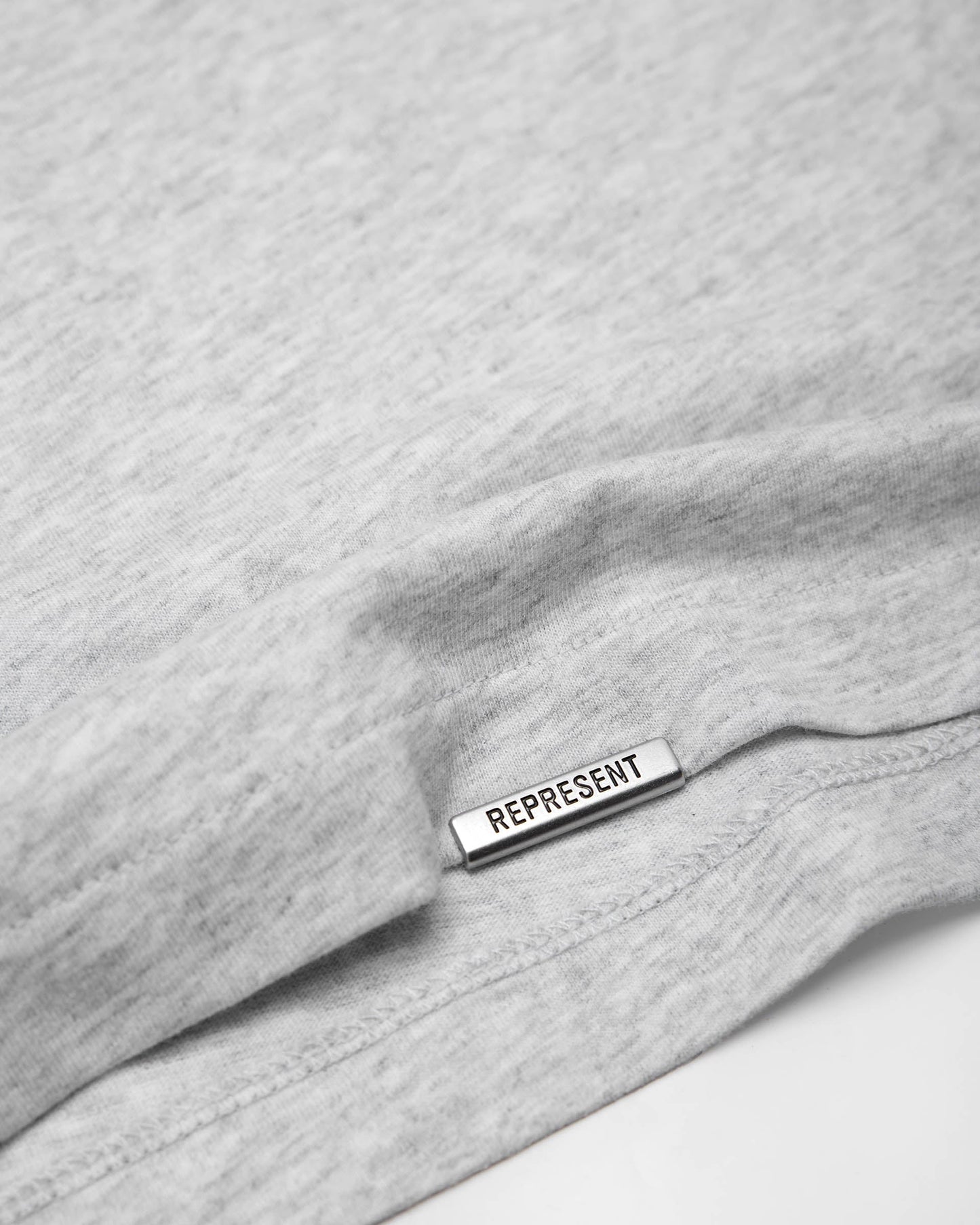 2 x Initial T-Shirt - Ice Grey Marl