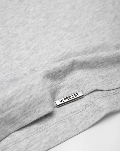 2 x Initial T-Shirt - Ice Grey Marl