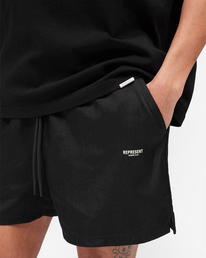 Micro Owners Club Swim Shorts - Black