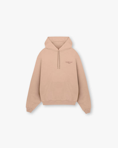 Team 247 Oversized Hoodie - Clay