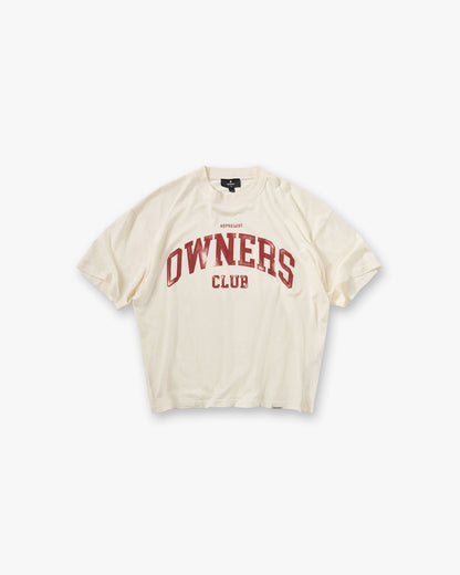 Represent Owners Club T-Shirt - Buttercream