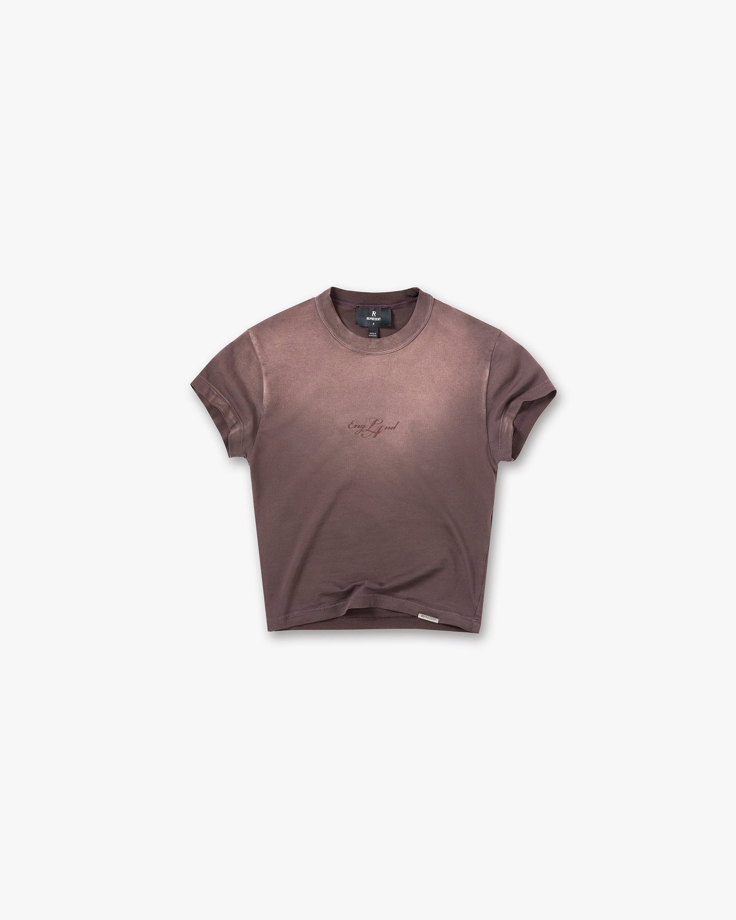 EngLAnd Baby Tee - Washed Brown