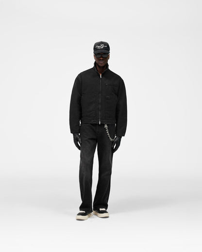 Heaton Workwear Jacket - Washed Black